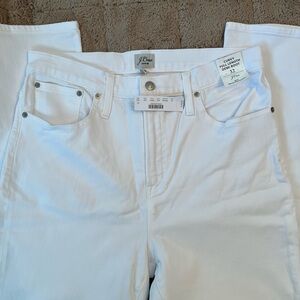 NWT- Womens J.Crew White Jean